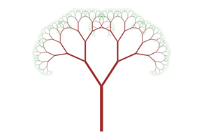 html5植物生长效果